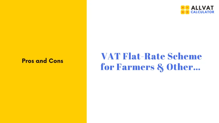 VAT Flat-Rate Scheme: Ireland Farmers Guide