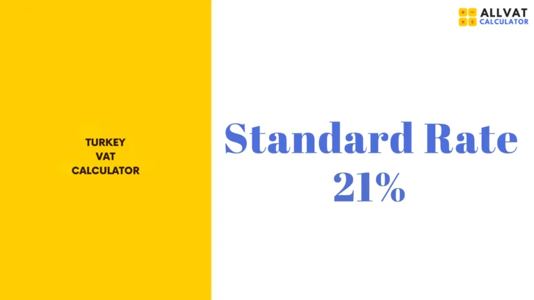 Turkey Vat Refund calculator