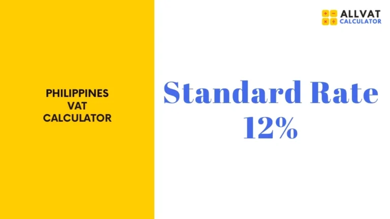 Philippines VAT Calculator 12% Guide