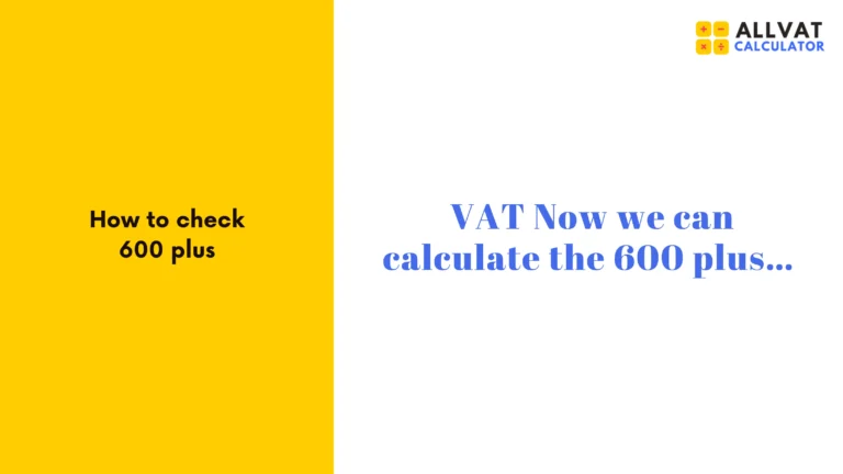 Calculating VAT with Online Calculator